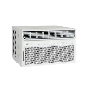 10,000 BTU 115-Volt Inverter Ultra Quiet Window Air Conditioner for 450 sq. ft. Rooms with WiFi and Remote in White