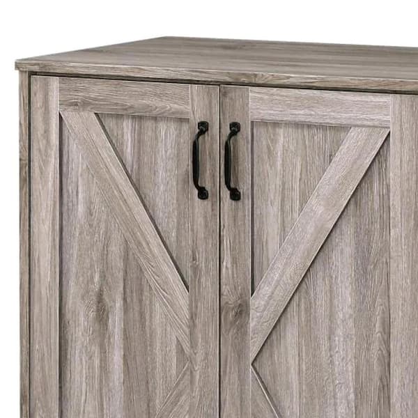 Rustic Distressed Grey Shoe Cabinet – ATL (All The Luxury) Furniture