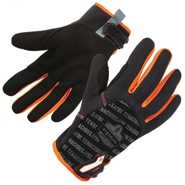Ergodyne ProFlex 812 Small Black Standard Utility Work Gloves