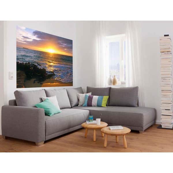National Geographic 50 in. x 72 in. Makena Beach Wall Mural