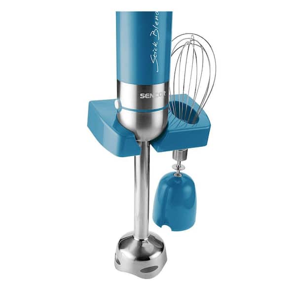 Sencor 10-Speed Blue Immersion Blender with Whisk Attachment