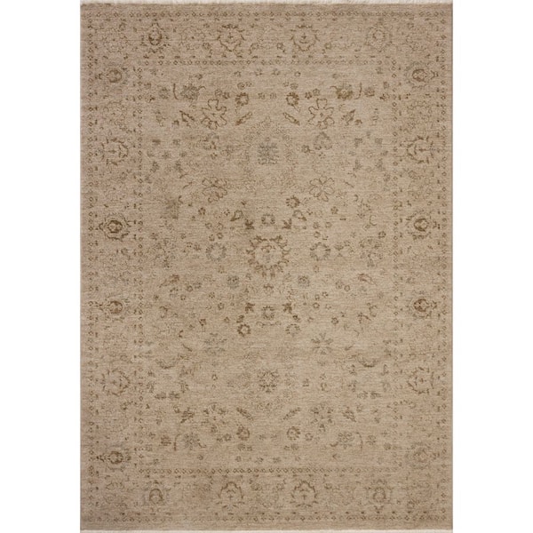 Haywood Sand / Natural 11 ft. 6 in. x 15 ft. 7 in. Traditional Area Rug
