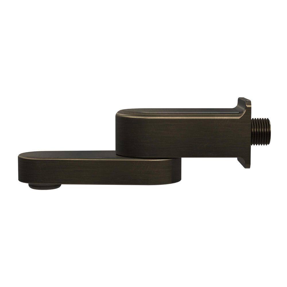 Oil Rubbed Bronze Fold Away Tub Spout with Diverter