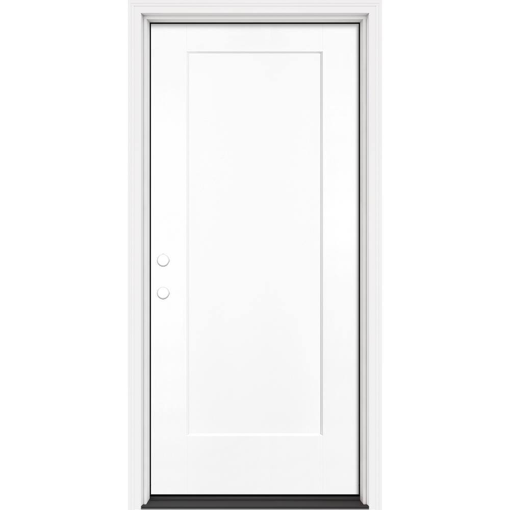 Masonite Performance Door System 36 in. x 80 in. Logan Right-Hand ...