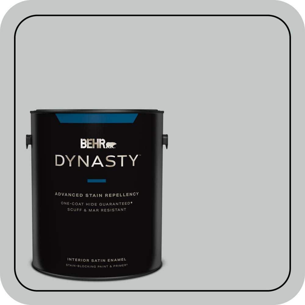 1 gal. #N450-2 Zero Gravity Satin Enamel Stain-Blocking Interior Paint and Primer price history on PriceWatchPro