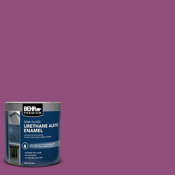 1 qt. #P110-7 XOXO Semi-Gloss Enamel Urethane Alkyd Interior/Exterior Paint