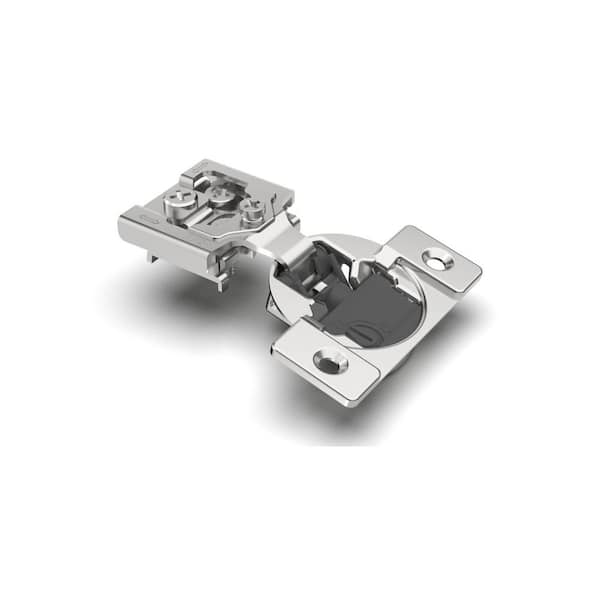 105° 1/2 in. Overlay 4D Soft Close Concealed Cabinet Hinges with Adjustable Closing Speed for Face Frame Door (10-Pack)