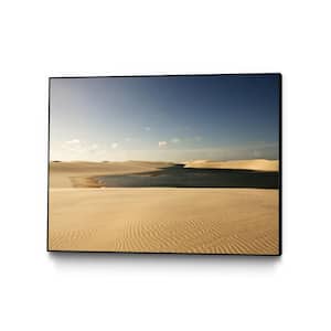 "Dunes" by Daniel Stanford Framed Abstract Wall Art Print 36 in. x 24 in.