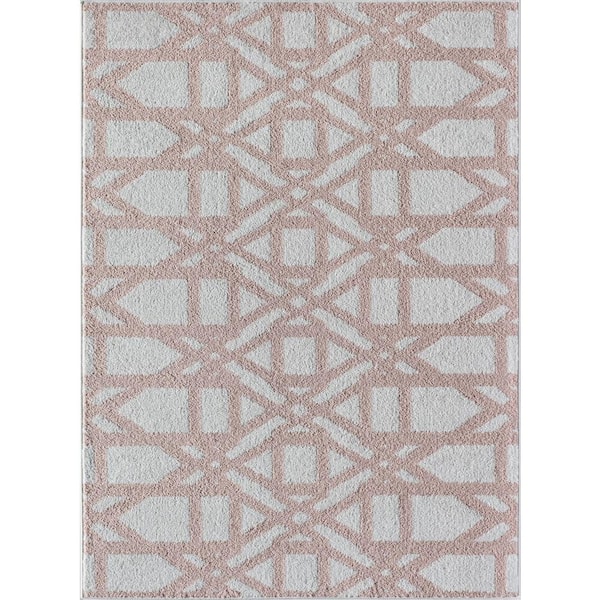 Rugs America Miko Spiced Milk Beige 5 ft. x 7 ft. Area Rug
