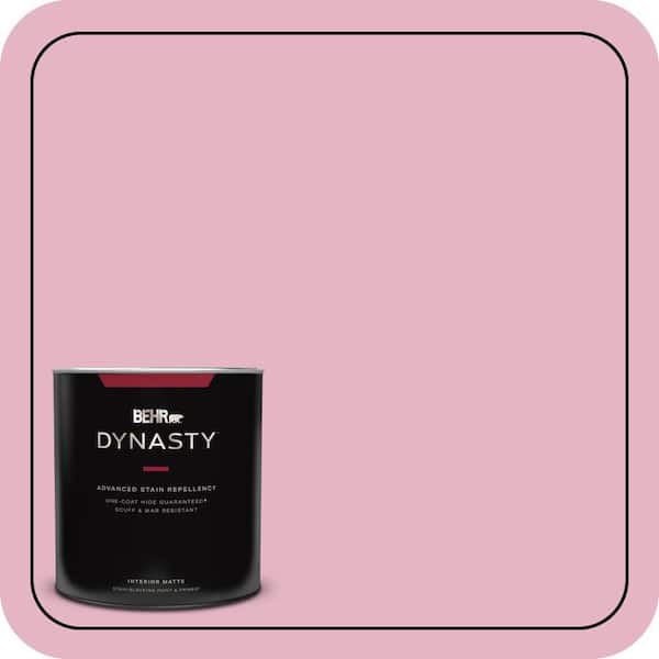 BEHR DYNASTY 1 qt. Home Decorators Collection #HDC-SP16-10 Japanese Rose Garden Matte Interior Stain-Blocking Paint & Primer