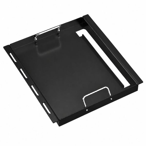 19.6 in. x 17.4 in. Black Carbon Steel Flat Top Stovetop Griddle Plate with Ceramic Coating for Gas Grill and Cooktop