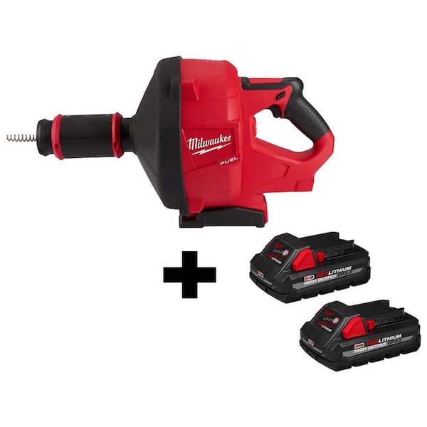 Milwaukee M18 FUEL 18Volt LithiumIon Cordless Drain Cleaning Snake