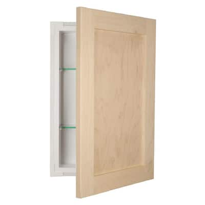Silverton 14 in. x 30 in. x 4 in. Recessed Medicine Cabinet in Unfinished