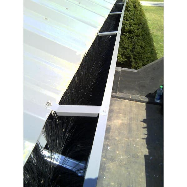Commercial 8 in. - 27 ft. Pack Leaf Filter Brush Gutter Guard
