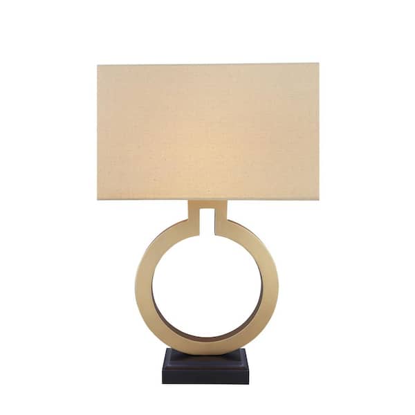 Rectangular Shaped Lamp Shade In Khaki, Small Metal Table Lamp Shades