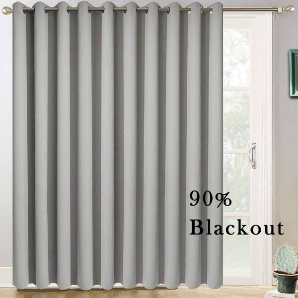 Blackout Waterproof Curtain Panel, Patio Door Curtains Home Depot