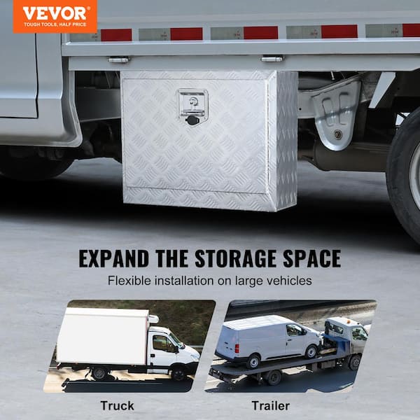 VEVOR Underbody Truck Box, 24×14×16 Pickup Storage Box, Heavy