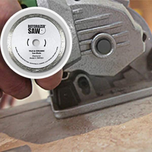 ROTORAZER SAW Rotorazer Platinum Compact Circular Saw Set - Extra