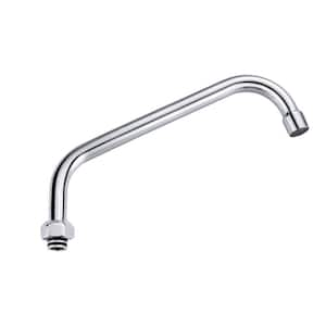 10 in. Commercial Faucet Swivel Spout Replacement in Polished Chrome with G3/4 Internal Thread