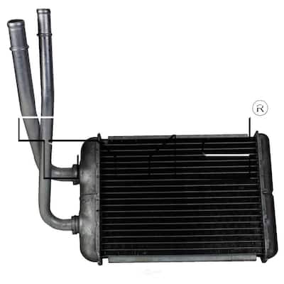 HVAC Heater Core Front OMNIPARTS 25064187