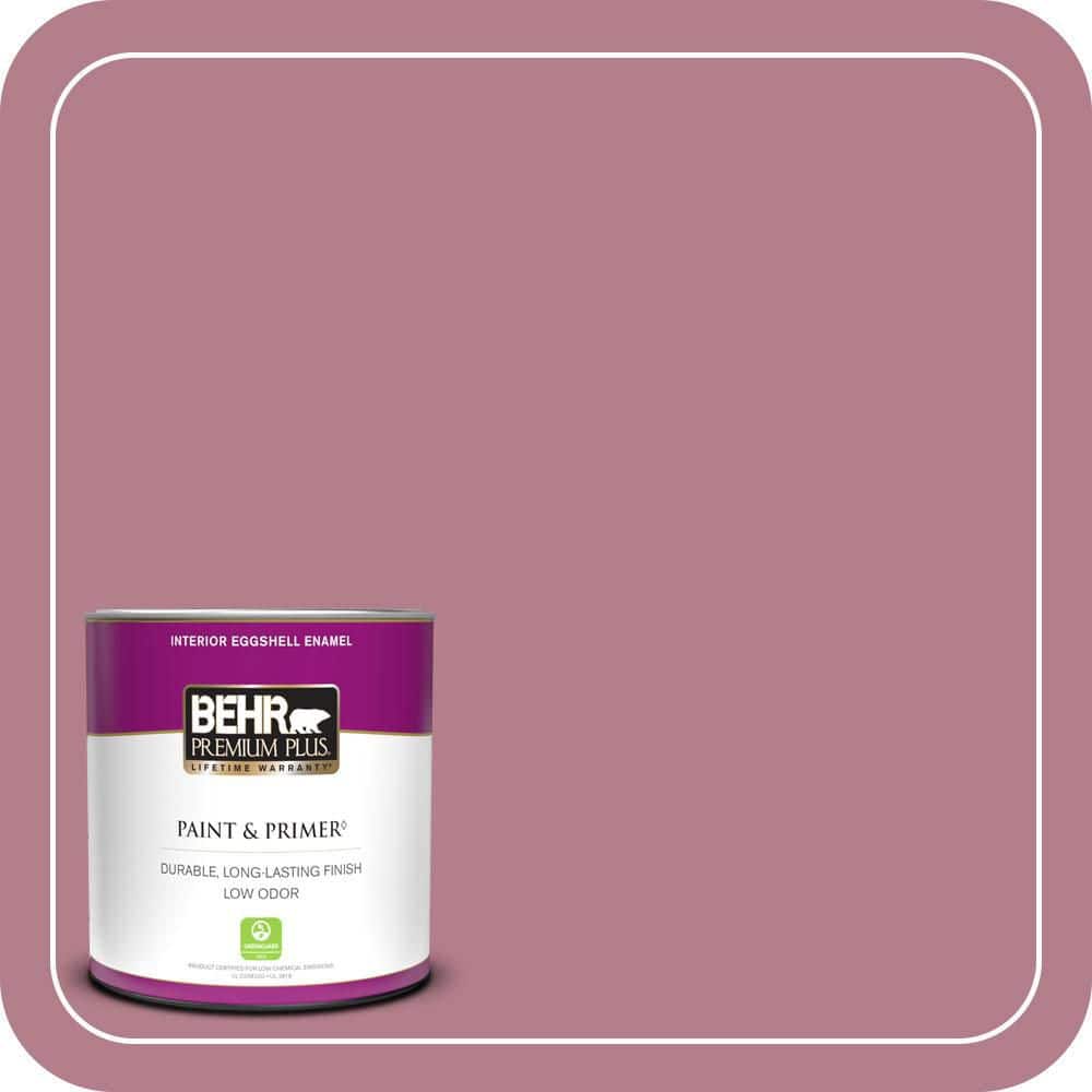 1 qt. #100D-4 Degas Pink Eggshell Enamel Low Odor Interior Paint & Primer price history on PriceWatchPro