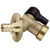 1/2 in. Brass PEX-B Barb x 3/4 in. Garden Hose Thread Quarter-Turn Sillcock