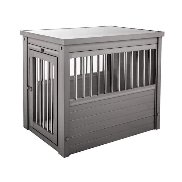 ecoFLEX Dog Crate - Grey Extra Large EHHC405XL - The Home Depot
