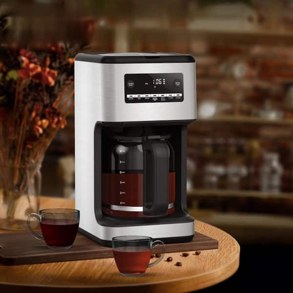 brim 18-cup touchscreen coffee maker 12-Cup Touchscreen Coffee Maker (Glass) Capresso