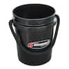 Shurhold 5 Gal. Black Bucket with Rope Handle 2452 - The Home Depot
