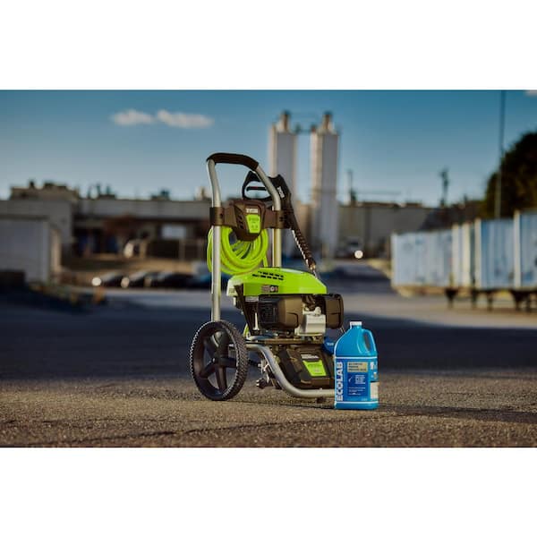 ECOLAB - 1 Gal. All Purpose Premium Pressure Wash Concentrate, Removes Stains on Patios, Cars, Wood and Utility Trailers