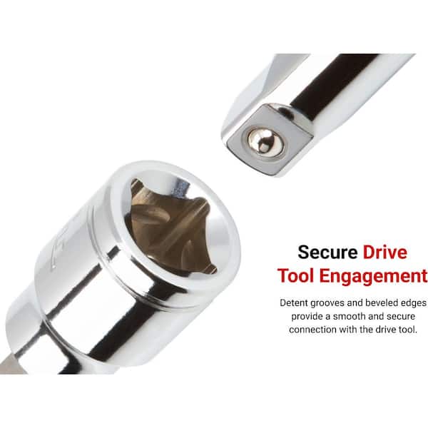 TEKTON 3/8 in. Drive x 6 mm Hex Bit Socket SHB13206 - The Home Depot