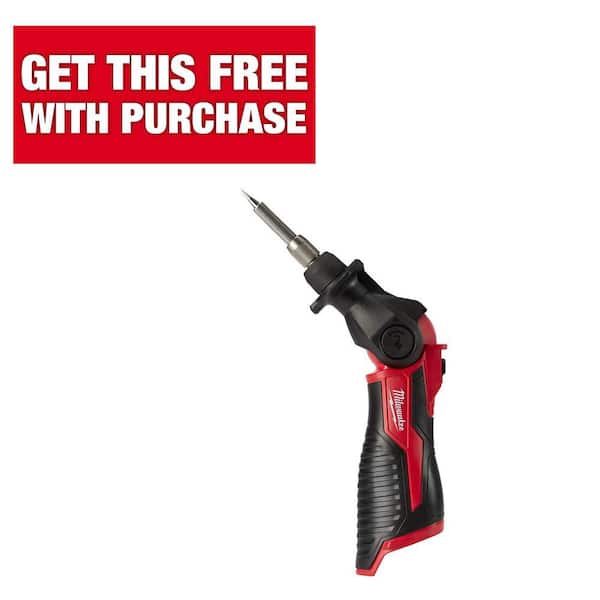 M12 12-Volt Lithium-Ion Cordless Soldering Iron (Tool-Only)