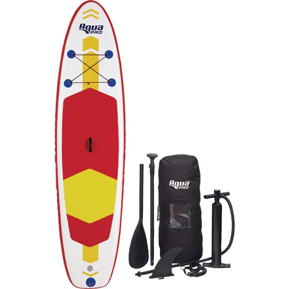 Aqua LEISURE 10 in. Inflatable SUP Kit, Multi -  744-APR20925
