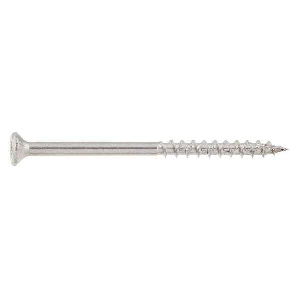 DECKMATE Marine Grade Stainless Steel #10 X 3 in. Wood Deck Screw 5lb (Approximately 315 Pieces)