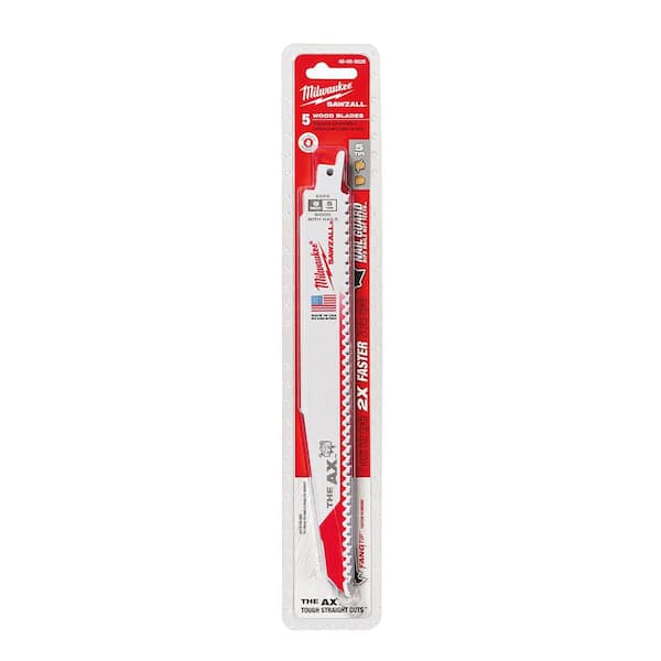 SAWZALL Wood and Metal Cutting Bi-Metal Reciprocating Saw Blade Set W/ AX Blades (15-Piece)