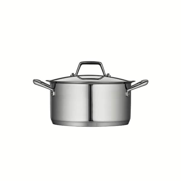 Tramontina Gourmet Prima Stainless Steel 6-Quart Covered Sauce Pot