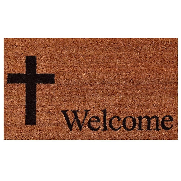 Calloway Mills Cross Welcome Doormat 36