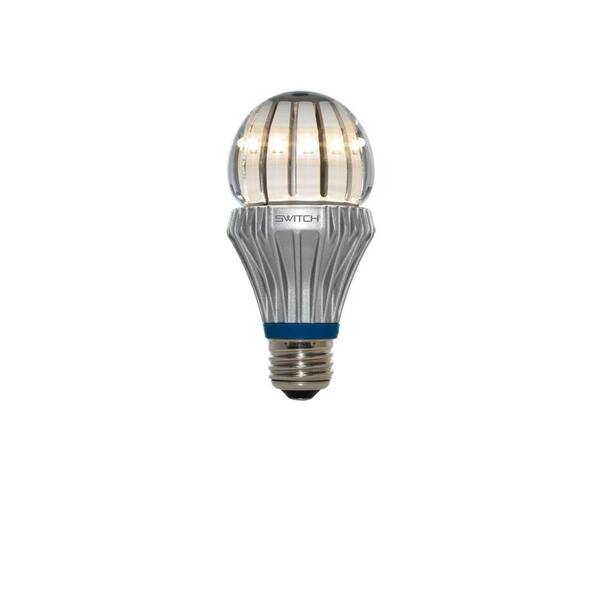 SWITCH 75W Equivalent Soft White  A21 Clear LED Light Bulb