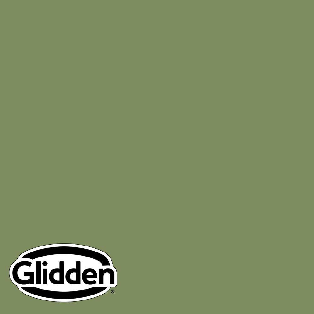Glidden Premium 1 qt. Moss Point Green PPG11216 Flat Exterior Latex
