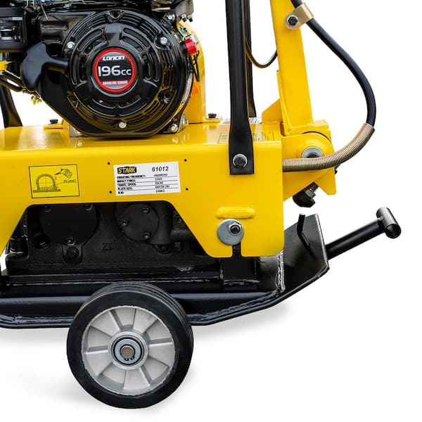 PRO-SERIES 6.5 HP 196 cc Plate Compactor with 3,000 lbs