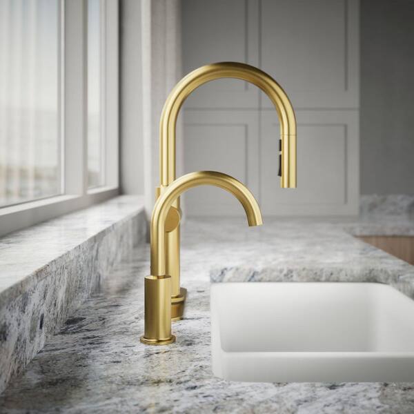 KOHLER Contemporary Single-Handle Beverage Faucet in Vibrant