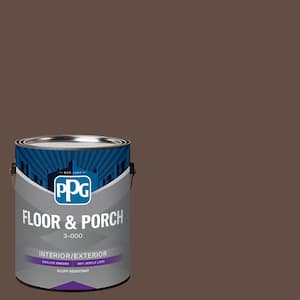 1 gal. PPG15-23 Chestnut Satin Interior/Exterior Floor and Porch Paint