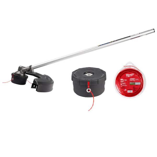 M18 FUEL 16 in. String Trimmer QUIK-LOK Attachment w/ Replacement Easy Load Trimmer Head, 0.095 in. Trimmer Line