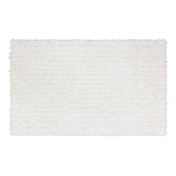 Mohawk Home Metaphor Arctic White 27 in. x 45 in. Micro Denier Polyester Bath Mat