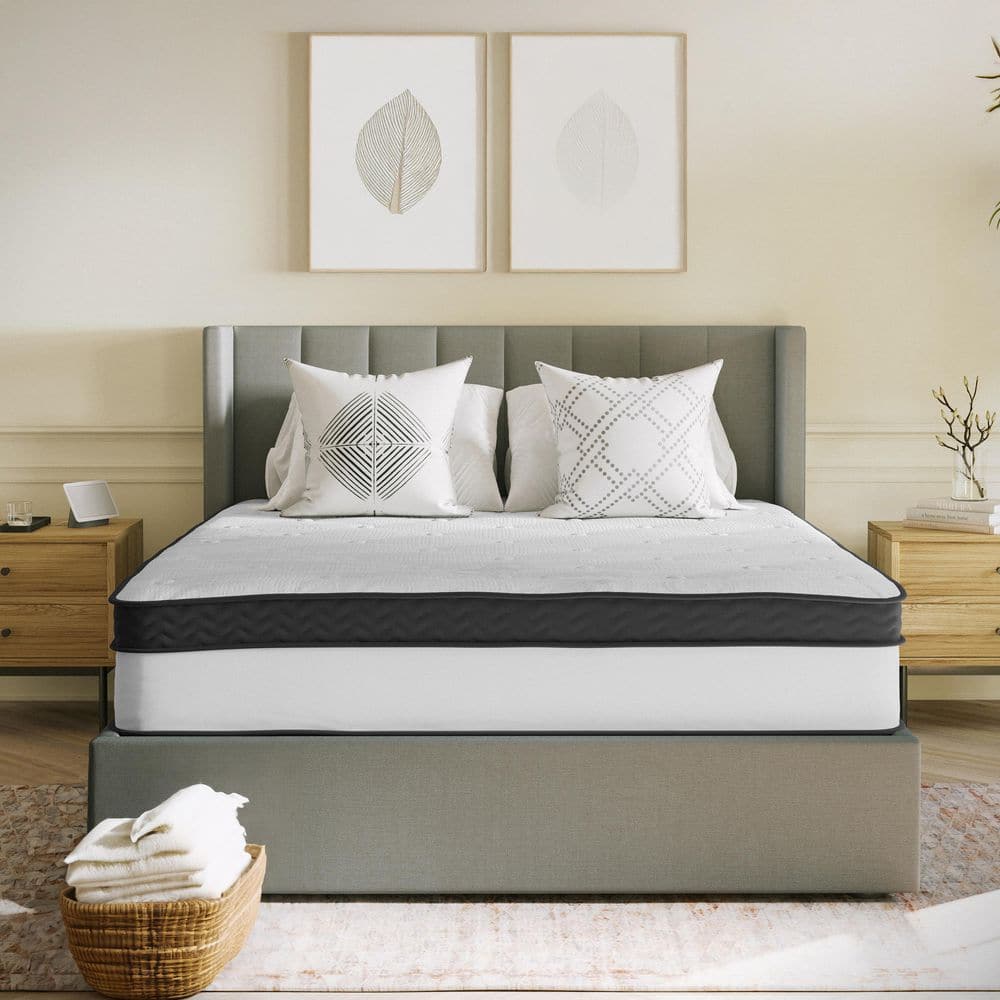 Carnegy Avenue White Queen Mattress Only CGA--250602-WH-HD - The