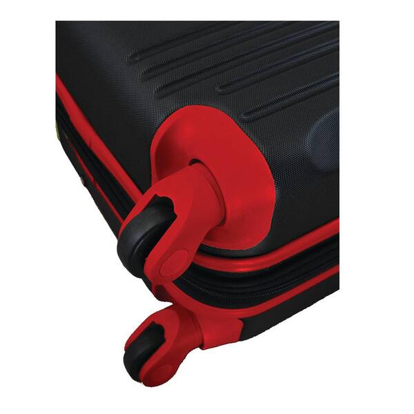Denco MLB Texas Rangers 21 in. Hardcase 2-Tone Luggage Carry-On