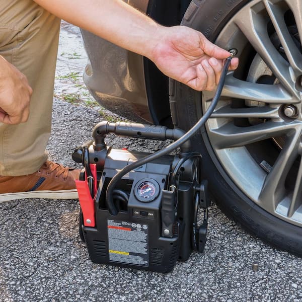 1000 amp portable electric auto car jump starter battery booster and compressor online