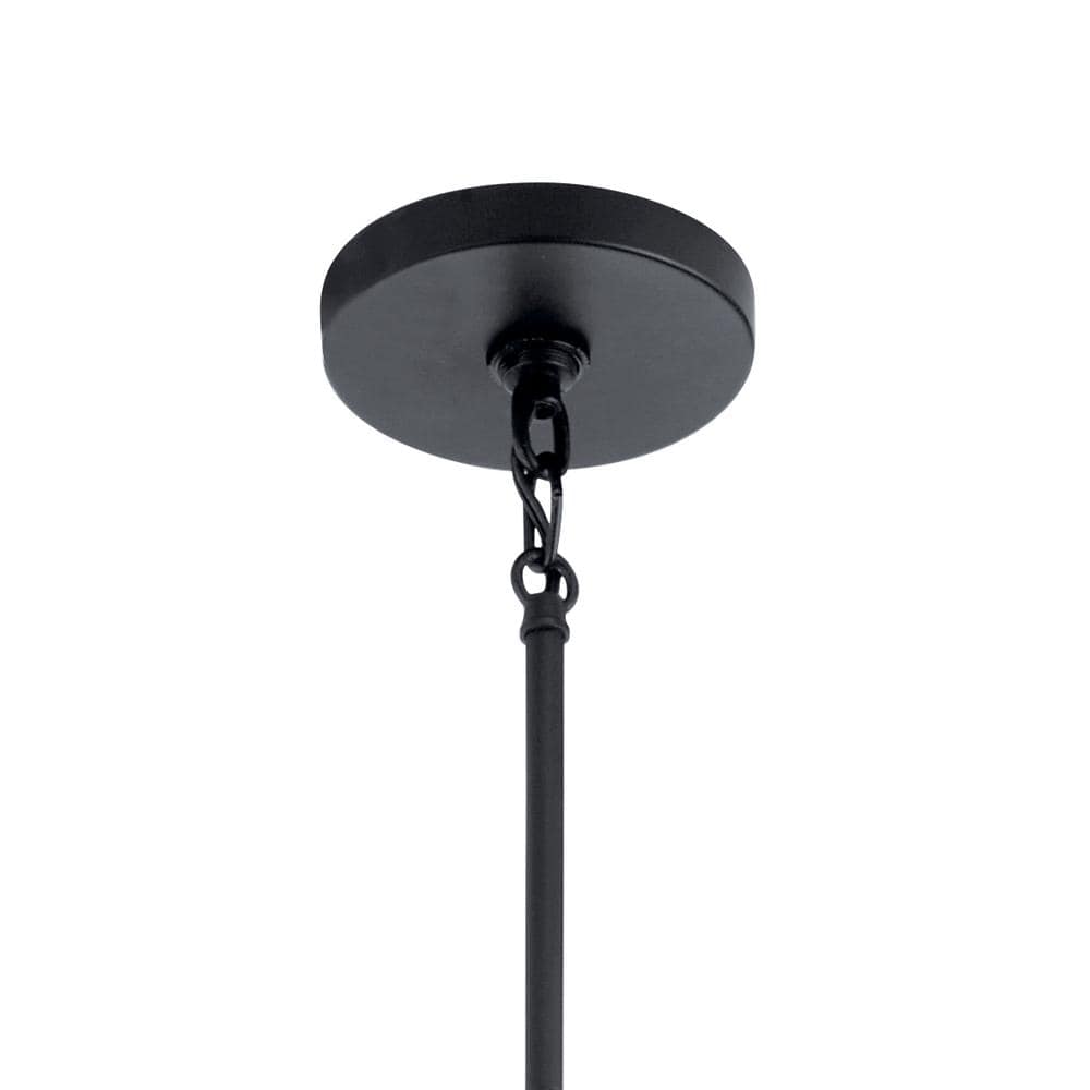 Armand 27" Black and Bronze 4-Light Foyer Pendant
