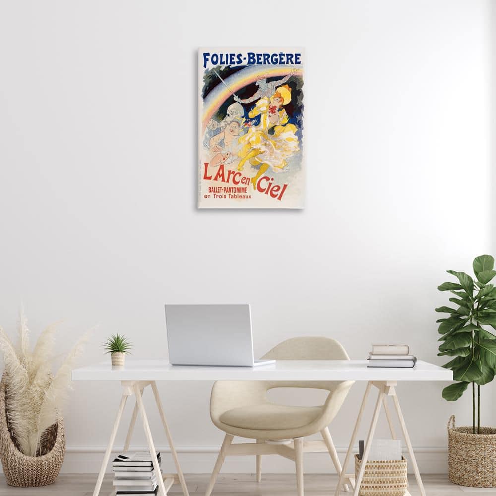 UPC 199235499311 product image for Vintage Ballet Entertainment Ad by Marcus Jules Unframed Typography Graphic Art  | upcitemdb.com