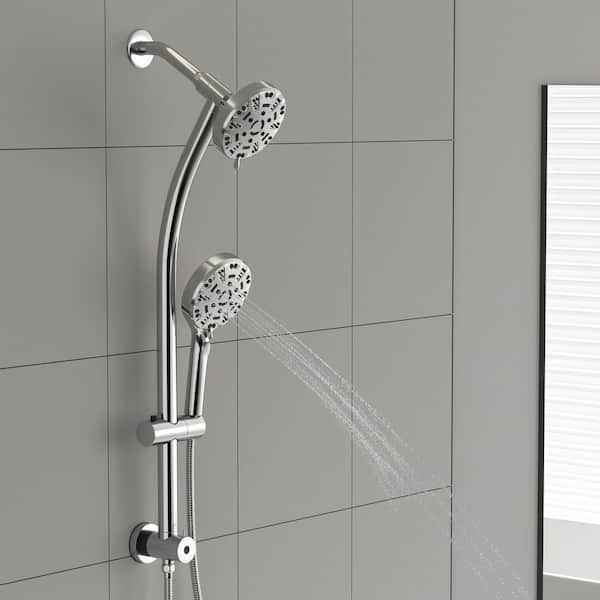 ANZZI Vega White 3-Spray Shower Panel System (Valve Included)